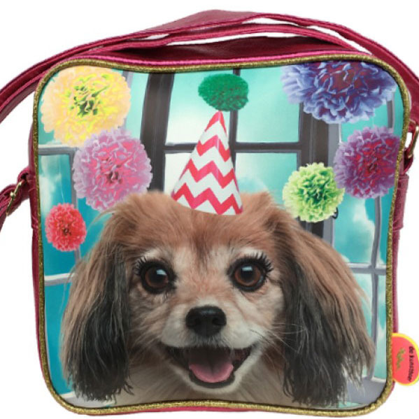 De Kunstboer schoudertas Partydog 25x25x10 cm PaRit kinderkleding online kleding voor jongens en meisjes