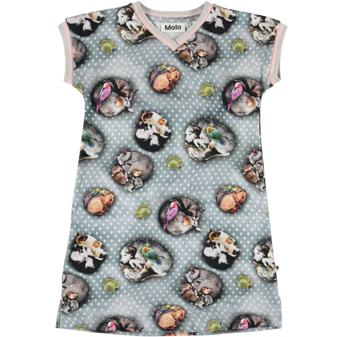 maagd Vierde Mam Molo California jurk Pets'n Dots - PaRit kinderkleding- online kleding voor  jongens en meisjes
