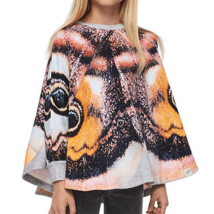 Ru Assert Gering Molo Maris Poncho Sweater Moth - PaRit kinderkleding- online kleding voor  jongens en meisjes